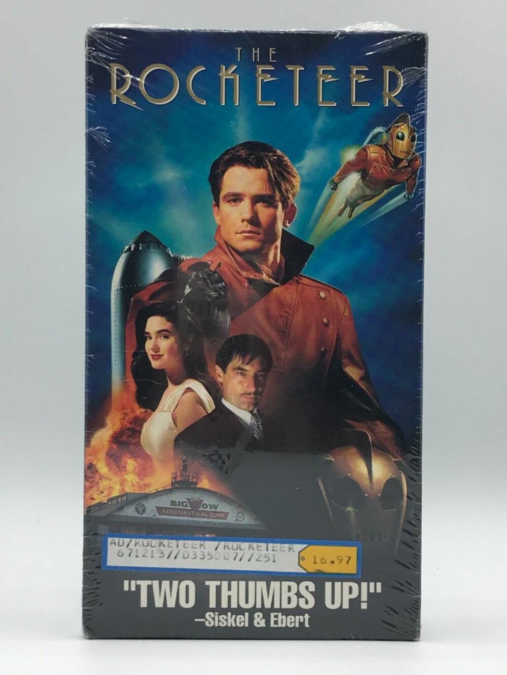 The Rocketeer 1991 VHS VCR Video Tape Movie New Sealed